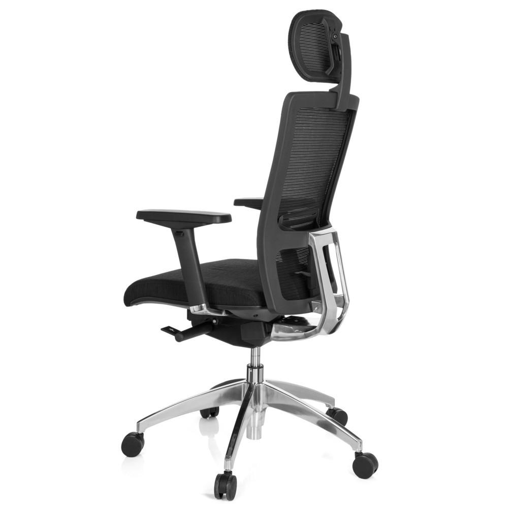 Produktabbildung Nr. 7: Siège de bureau / fauteuil de direction hjh OFFICE ASTRA LUX tissu/maille, noir