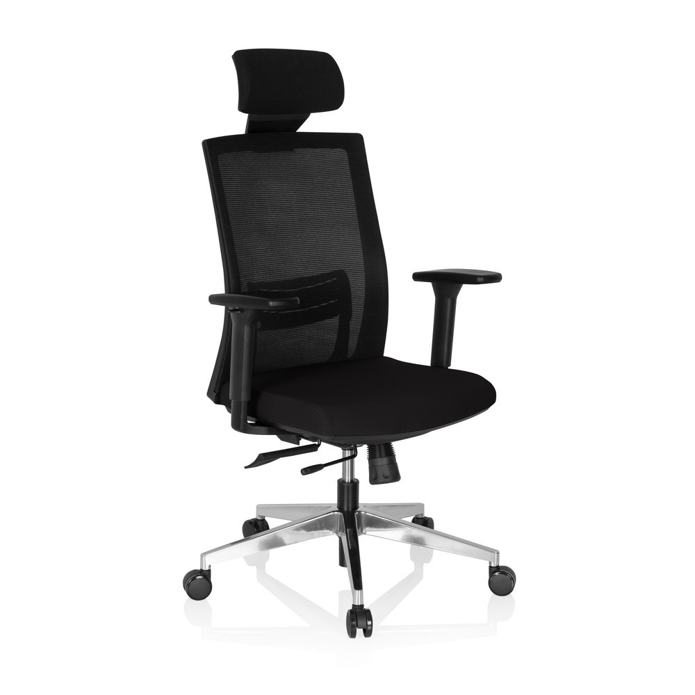 Produktabbildung Nr. 2: Siège de bureau / fauteuil de direction hjh OFFICE CAPTIVA tissu/maille, noir