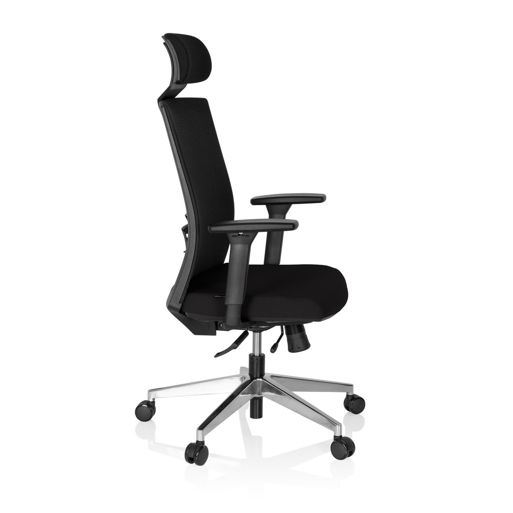 Produktabbildung Nr. 3: Siège de bureau / fauteuil de direction hjh OFFICE CAPTIVA tissu/maille, noir