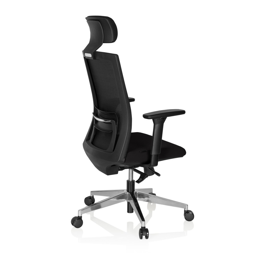 Produktabbildung Nr. 4: Siège de bureau / fauteuil de direction hjh OFFICE CAPTIVA tissu/maille, noir