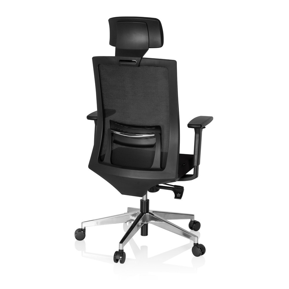 Produktabbildung Nr. 5: Siège de bureau / fauteuil de direction hjh OFFICE CAPTIVA tissu/maille, noir