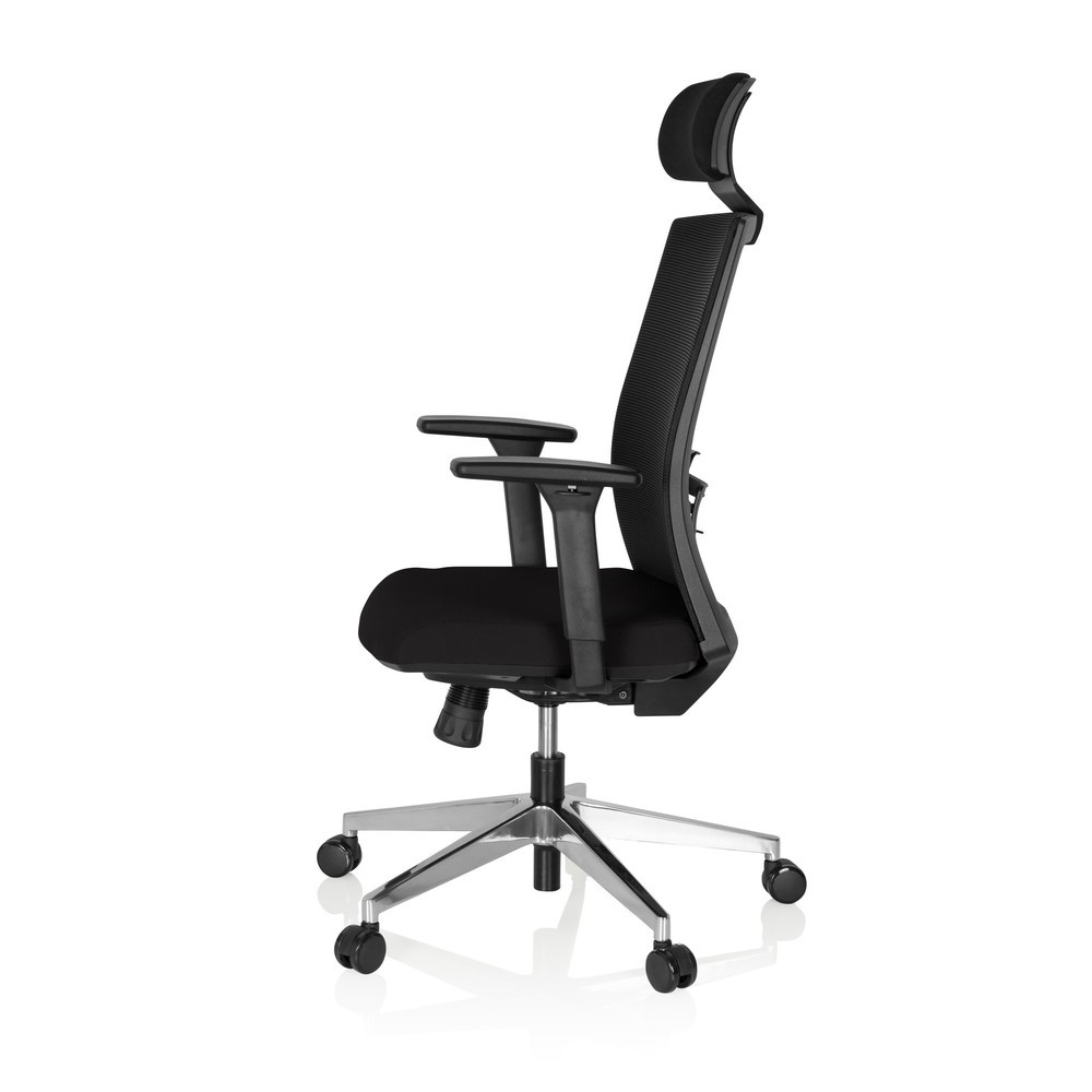 Produktabbildung Nr. 8: Siège de bureau / fauteuil de direction hjh OFFICE CAPTIVA tissu/maille, noir