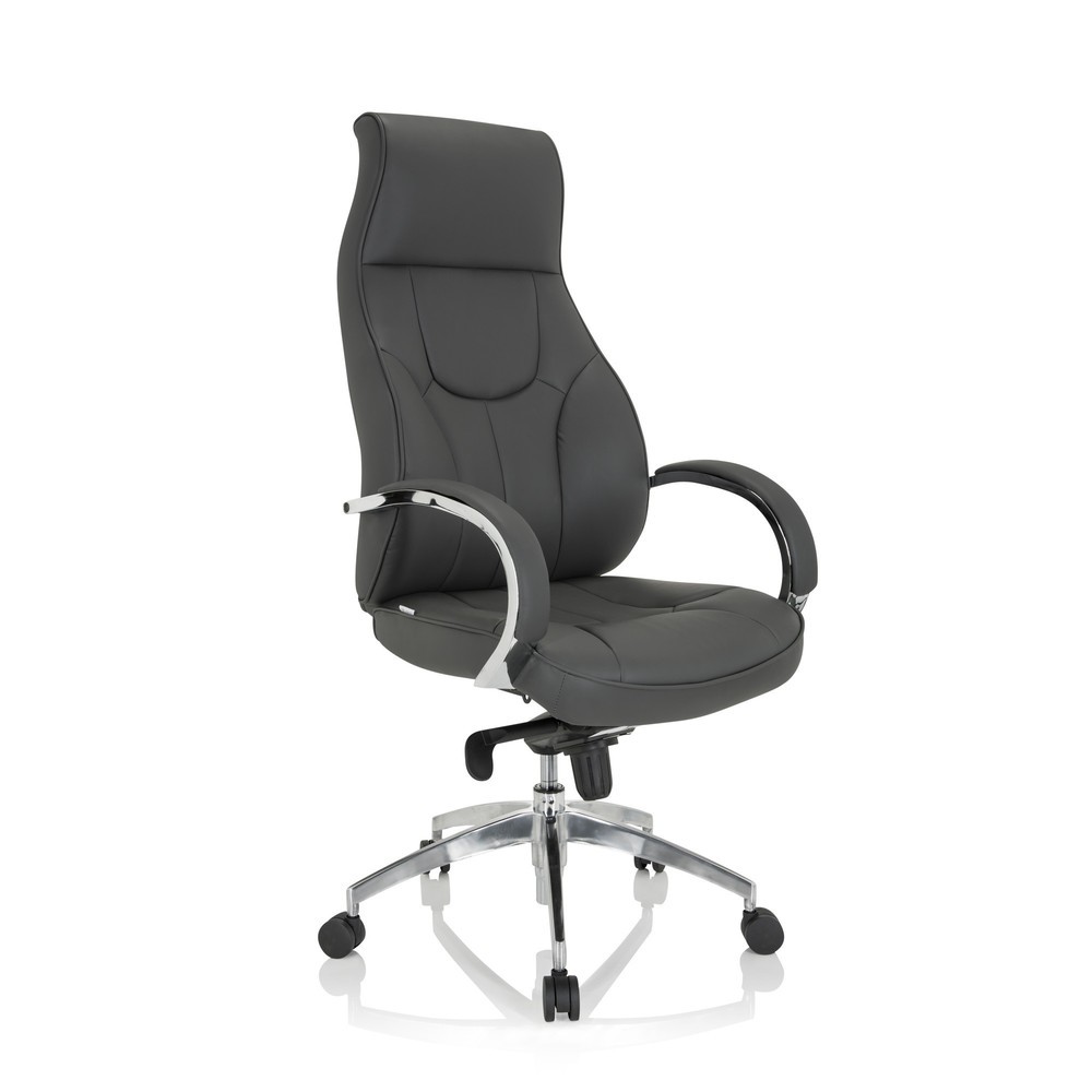 Produktabbildung Nr. 2: Siège de bureau / fauteuil de direction hjh OFFICE ELEGANCE I similicuir, gris