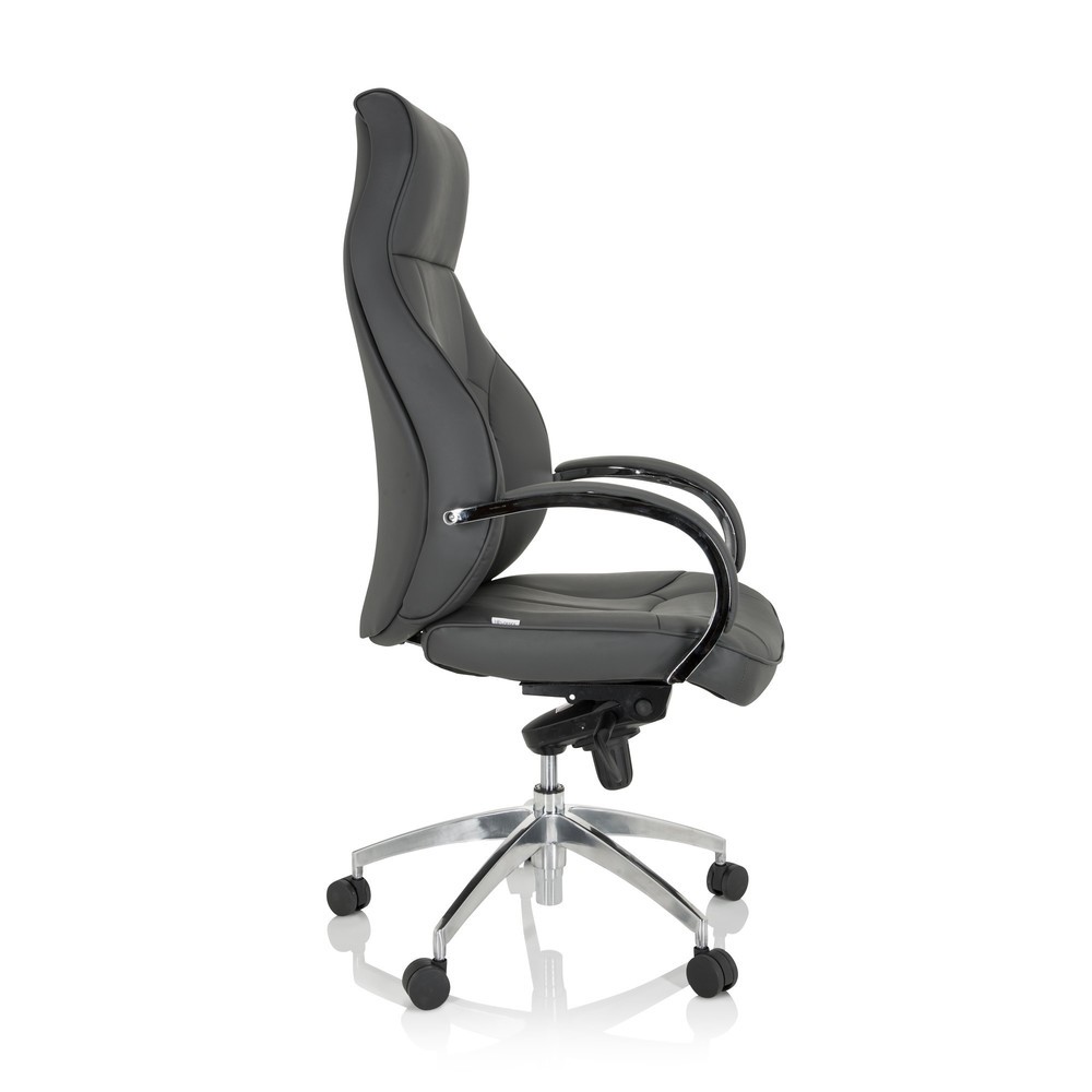 Produktabbildung Nr. 3: Siège de bureau / fauteuil de direction hjh OFFICE ELEGANCE I similicuir, gris