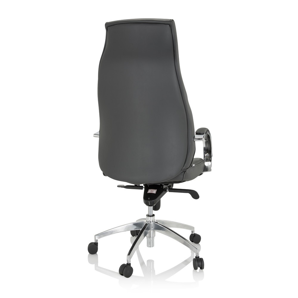 Produktabbildung Nr. 5: Siège de bureau / fauteuil de direction hjh OFFICE ELEGANCE I similicuir, gris