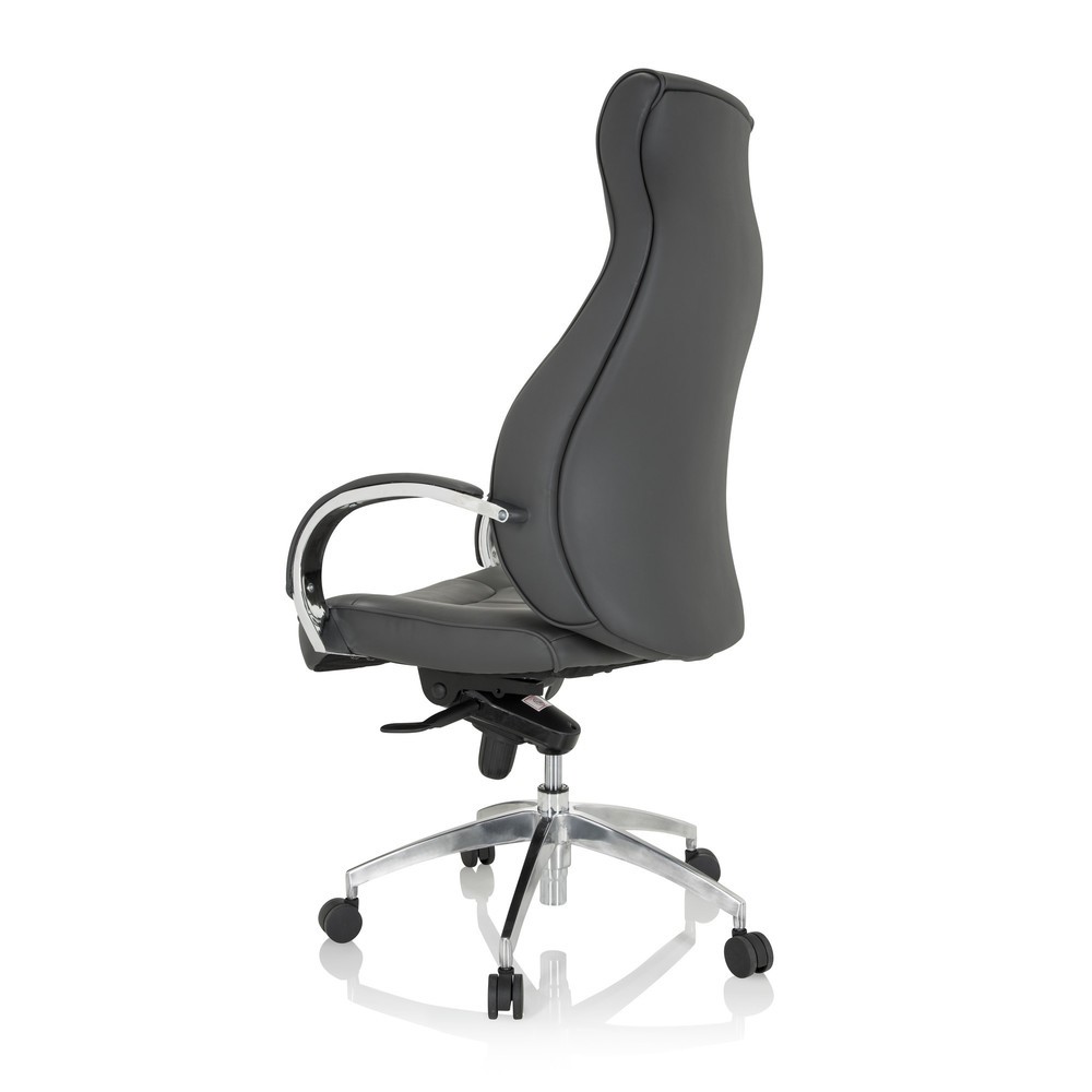 Produktabbildung Nr. 7: Siège de bureau / fauteuil de direction hjh OFFICE ELEGANCE I similicuir, gris