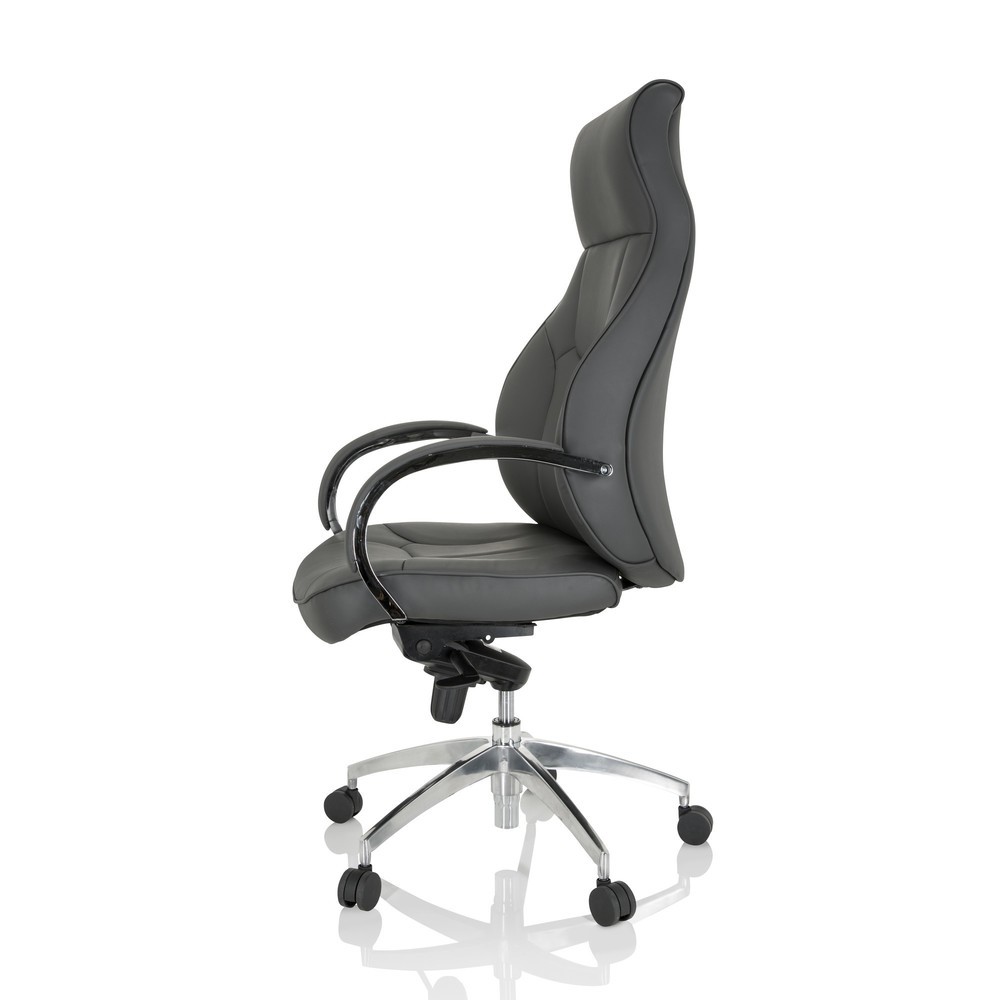 Produktabbildung Nr. 8: Siège de bureau / fauteuil de direction hjh OFFICE ELEGANCE I similicuir, gris
