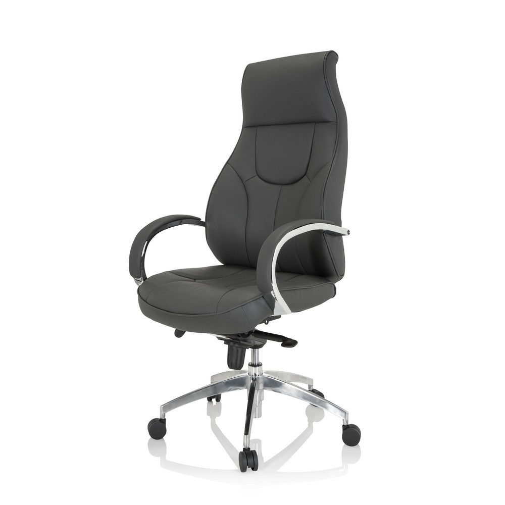 Produktabbildung Nr. 9: Siège de bureau / fauteuil de direction hjh OFFICE ELEGANCE I similicuir, gris