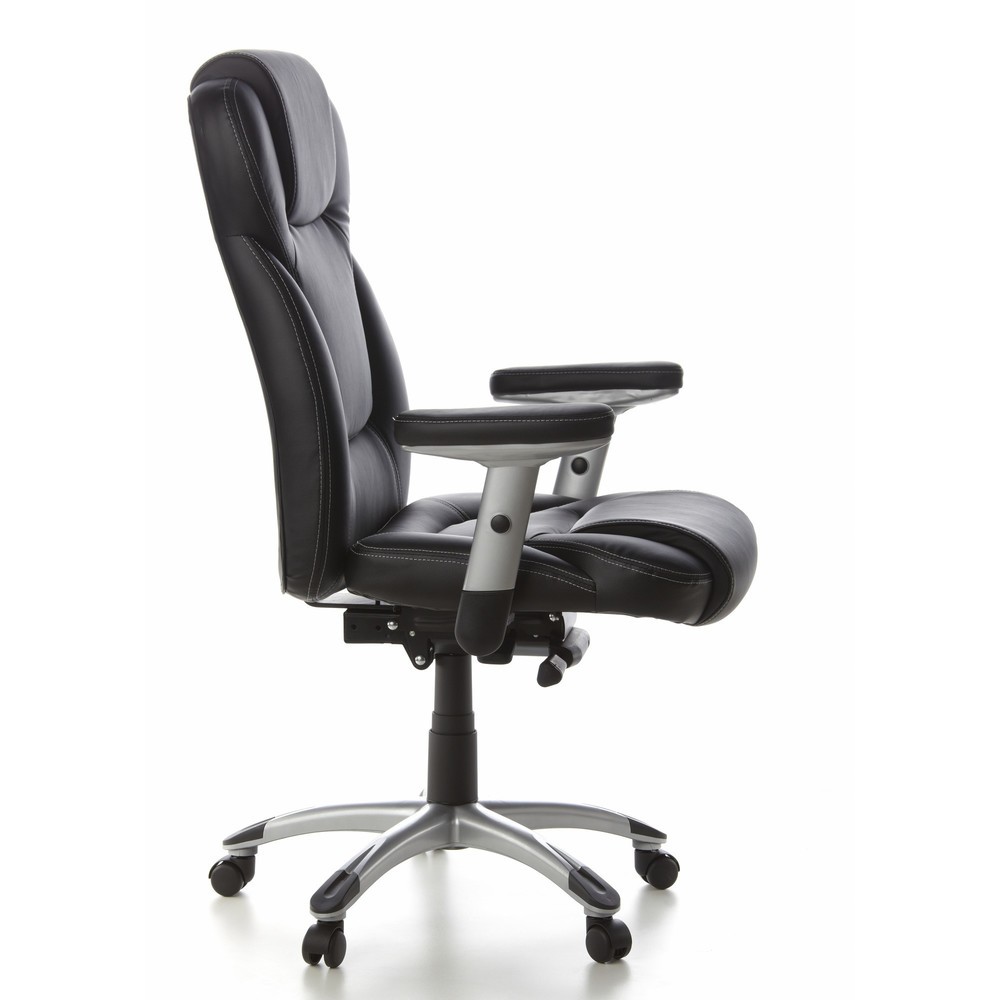 Produktabbildung Nr. 3: Siège de bureau / fauteuil de direction hjh OFFICE EMBASSY 200 cuir, noir