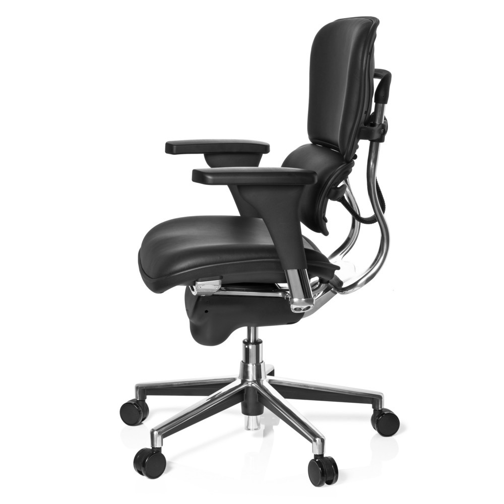 Produktabbildung Nr. 8: Siège de bureau / fauteuil de direction hjh OFFICE ERGOHUMAN STD BASE cuir, noir