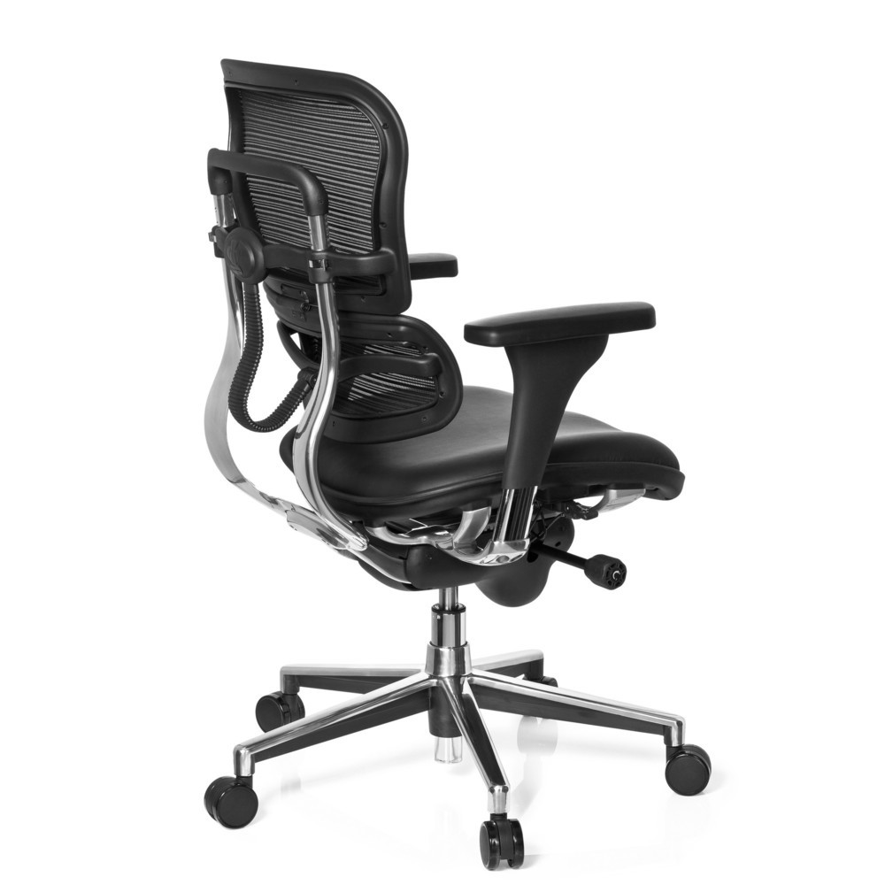 Produktabbildung Nr. 4: Siège de bureau / fauteuil de direction hjh OFFICE ERGOHUMAN STD BASE LN cuir, noir