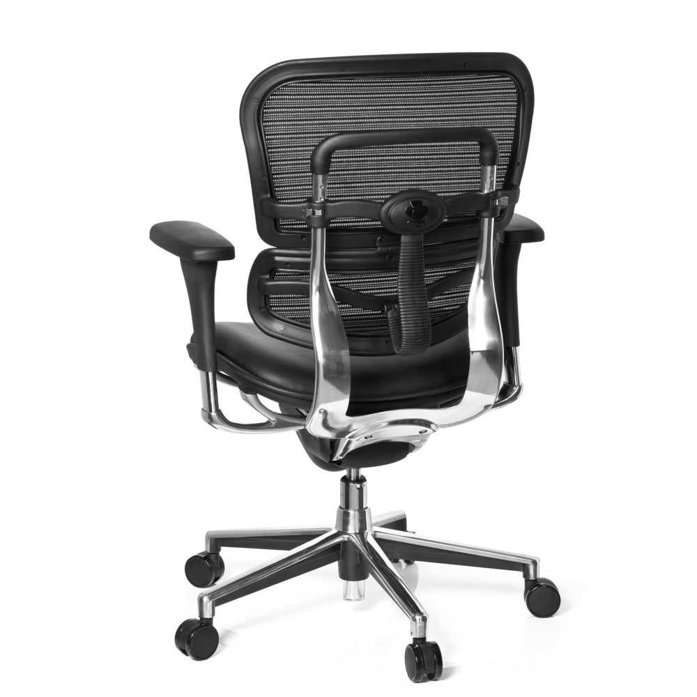 Produktabbildung Nr. 6: Siège de bureau / fauteuil de direction hjh OFFICE ERGOHUMAN STD BASE LN cuir, noir