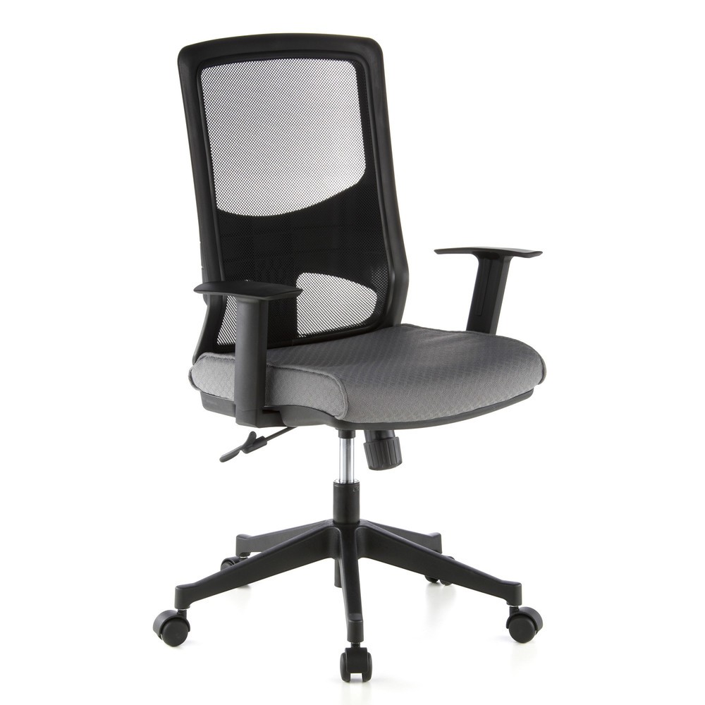 Produktabbildung Nr. 2: Siège de bureau / fauteuil de direction hjh OFFICE LAVITA tissu, noir/gris