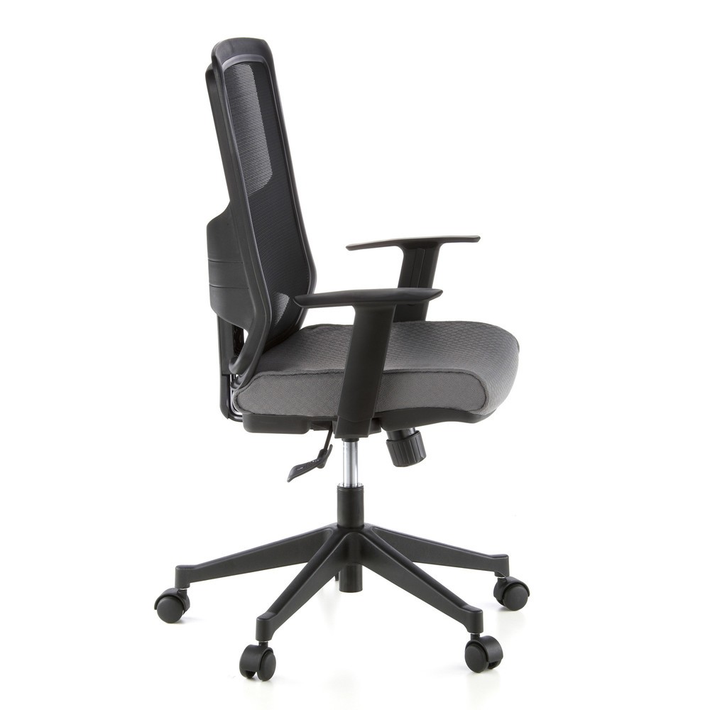 Produktabbildung Nr. 3: Siège de bureau / fauteuil de direction hjh OFFICE LAVITA tissu, noir/gris