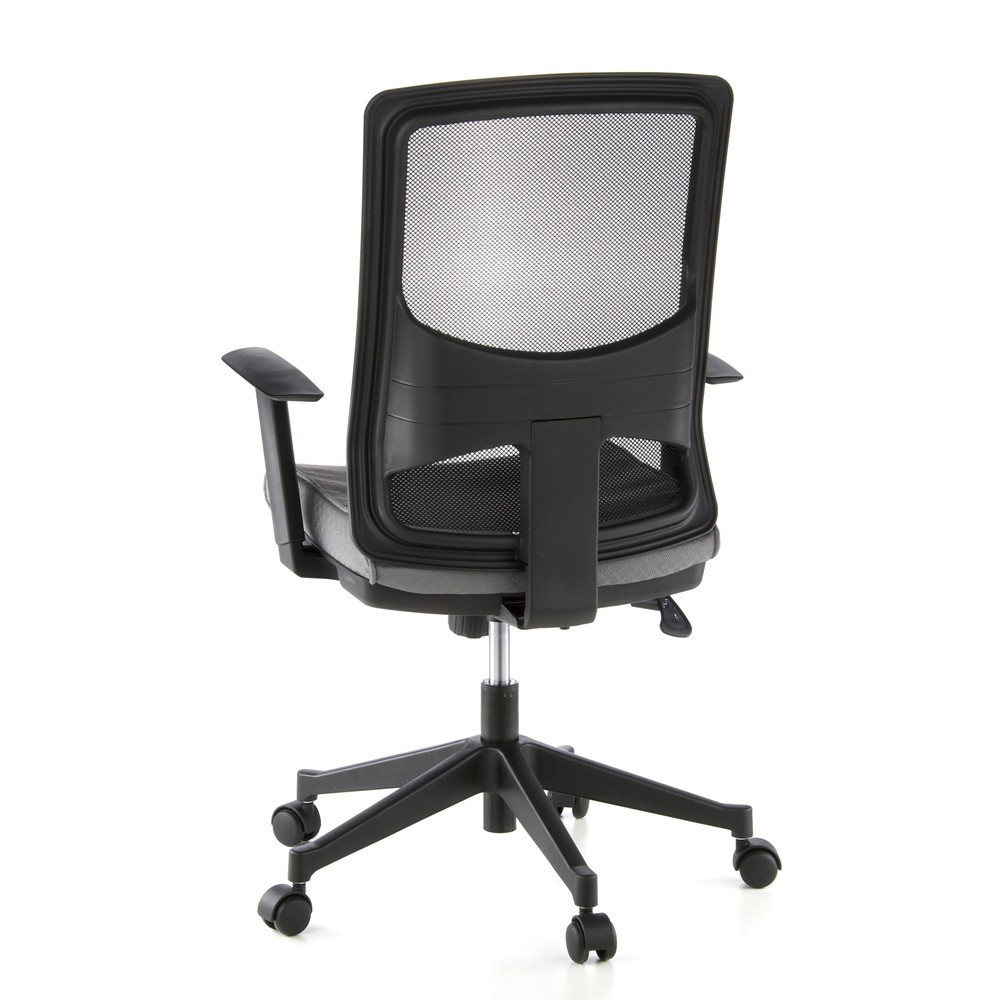 Produktabbildung Nr. 6: Siège de bureau / fauteuil de direction hjh OFFICE LAVITA tissu, noir/gris