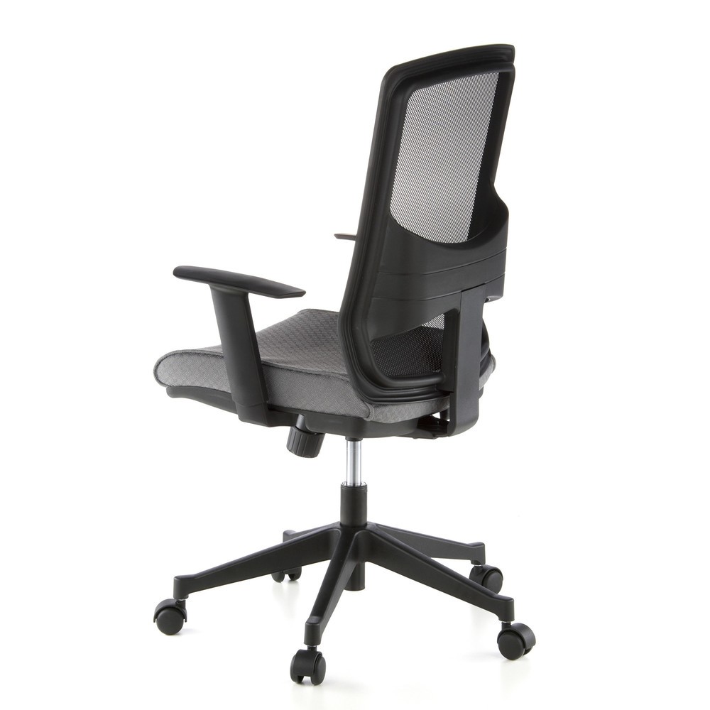 Produktabbildung Nr. 7: Siège de bureau / fauteuil de direction hjh OFFICE LAVITA tissu, noir/gris