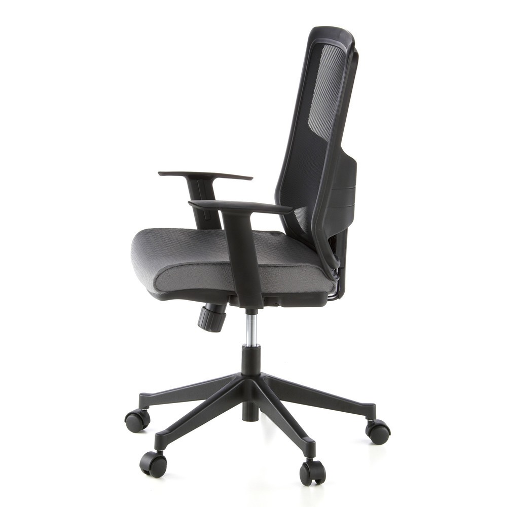 Produktabbildung Nr. 8: Siège de bureau / fauteuil de direction hjh OFFICE LAVITA tissu, noir/gris