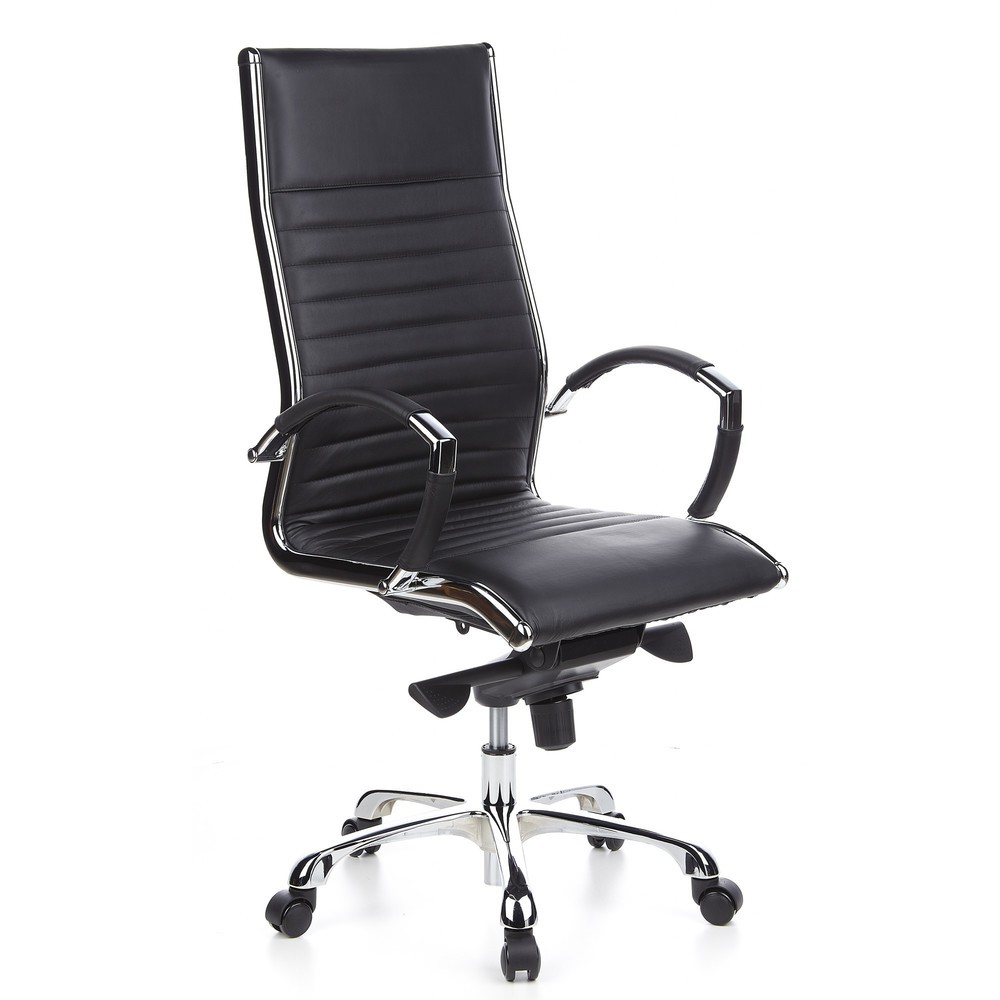 Produktabbildung Nr. 2: Siège de bureau / fauteuil de direction hjh PARMA 20 cuir, noir