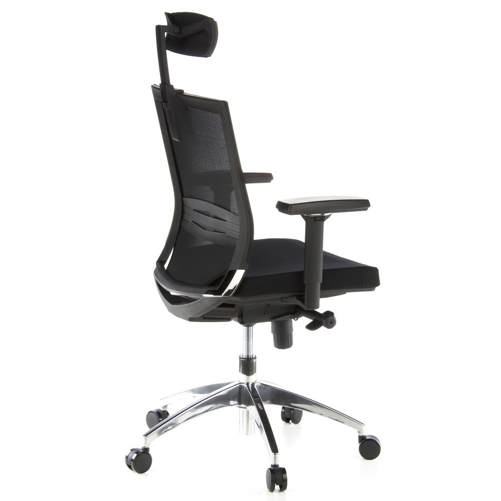 Produktabbildung Nr. 4: Siège de bureau / fauteuil de direction hjh OFFICE PORTO MAX tissu, noir
