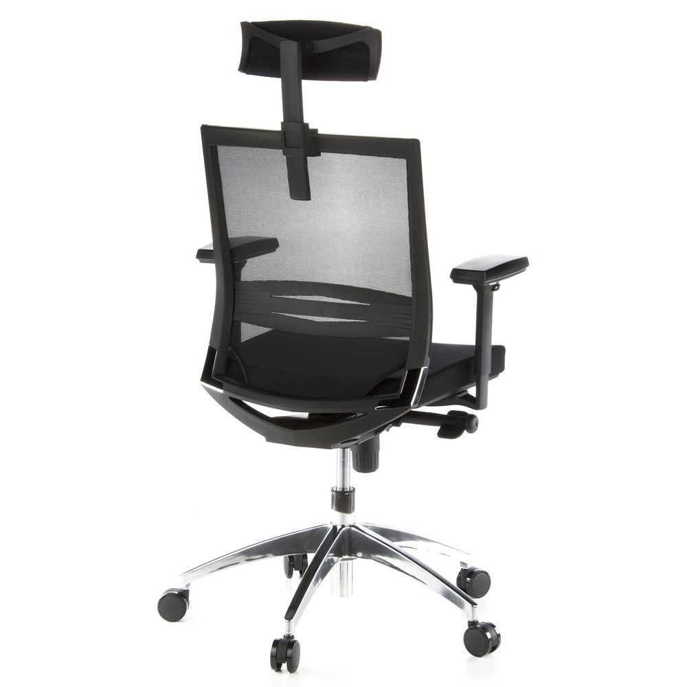 Produktabbildung Nr. 5: Siège de bureau / fauteuil de direction hjh OFFICE PORTO MAX tissu, noir