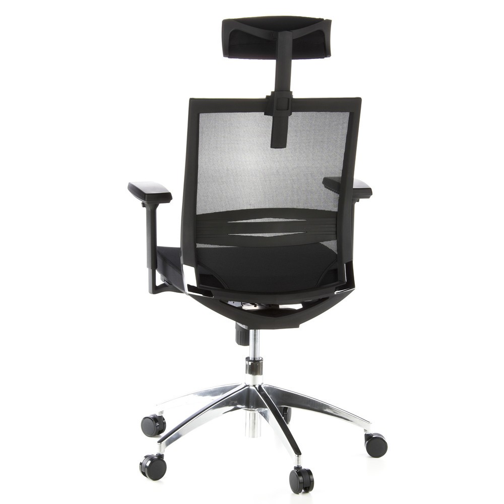 Produktabbildung Nr. 6: Siège de bureau / fauteuil de direction hjh OFFICE PORTO MAX tissu, noir