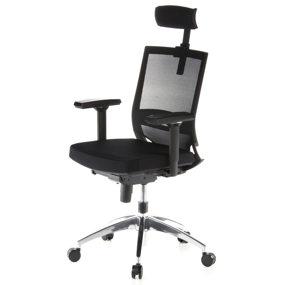 Produktabbildung Nr. 9: Siège de bureau / fauteuil de direction hjh OFFICE PORTO MAX tissu, noir