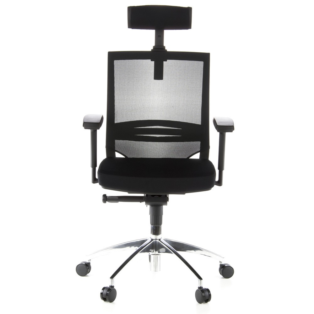 Illustration du produit: Siège de bureau / fauteuil de direction hjh OFFICE PORTO MAX tissu, noir