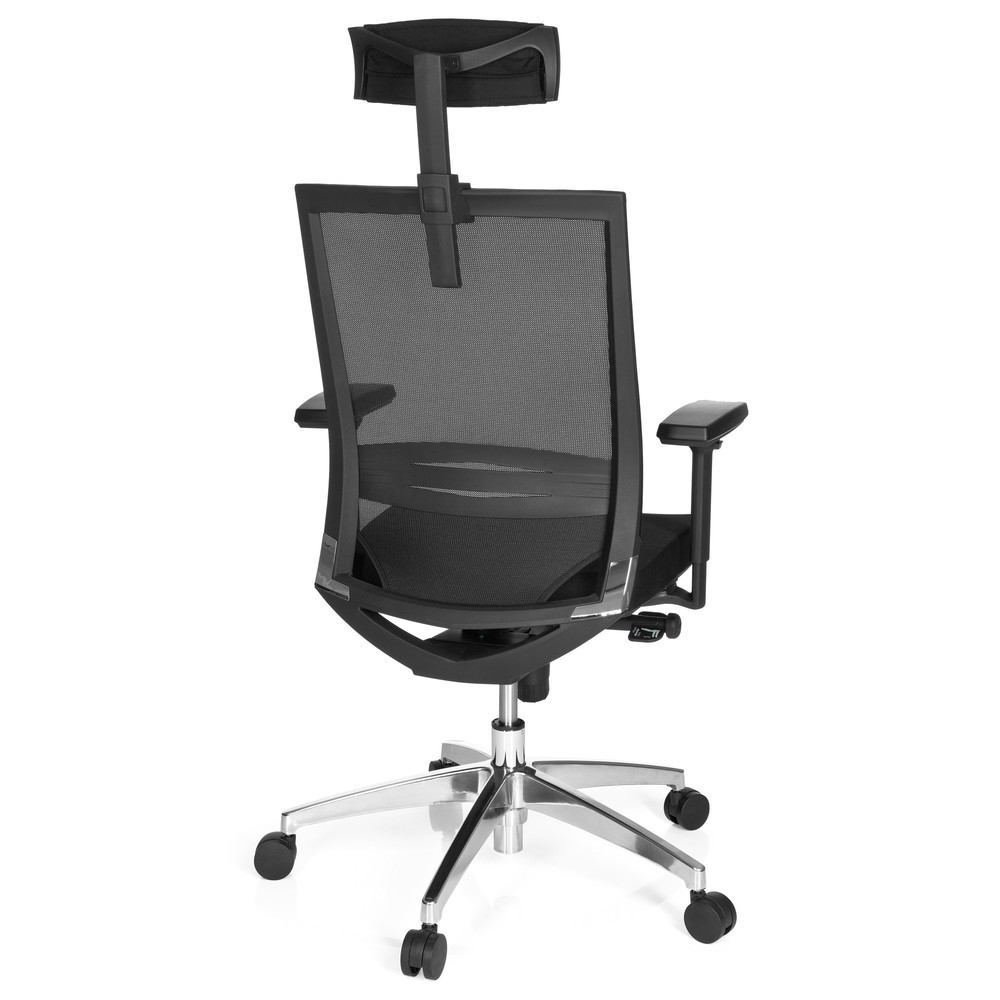 Produktabbildung Nr. 5: Siège de bureau / fauteuil de direction hjh OFFICE PORTO MAX HIGH tissu, noir