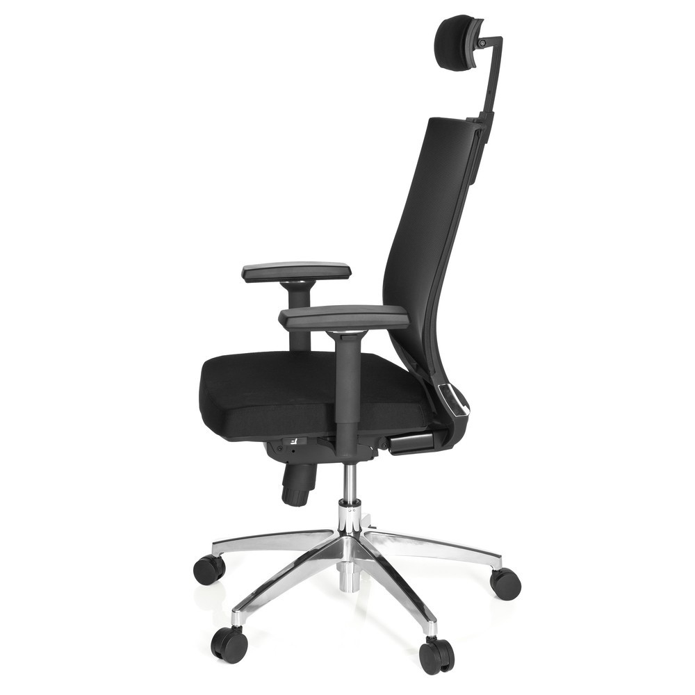 Produktabbildung Nr. 8: Siège de bureau / fauteuil de direction hjh OFFICE PORTO MAX HIGH tissu, noir