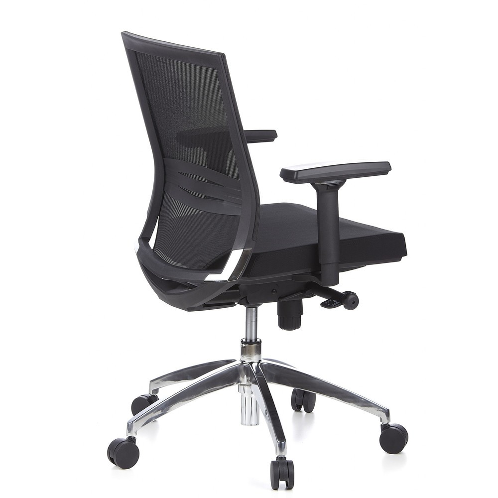 Produktabbildung Nr. 4: Siège de bureau / fauteuil de direction hjh OFFICE PORTO PRO tissu, noir