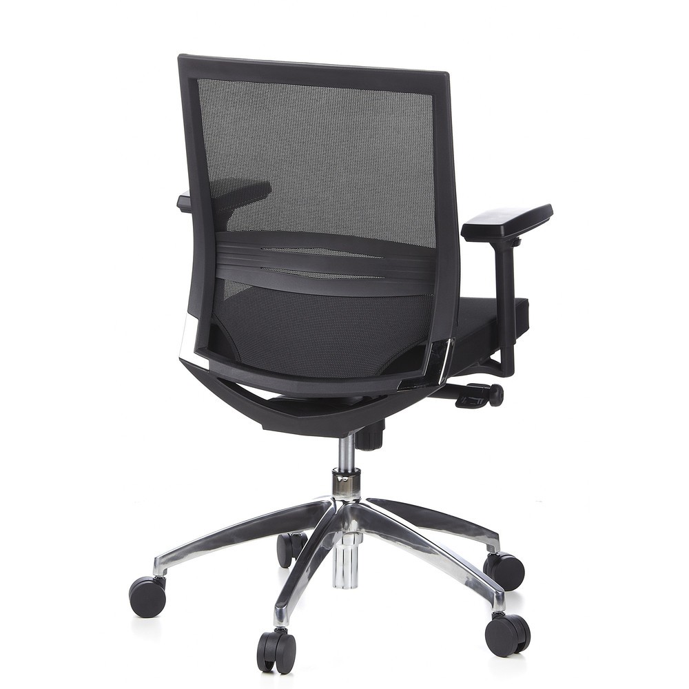 Produktabbildung Nr. 5: Siège de bureau / fauteuil de direction hjh OFFICE PORTO PRO tissu, noir