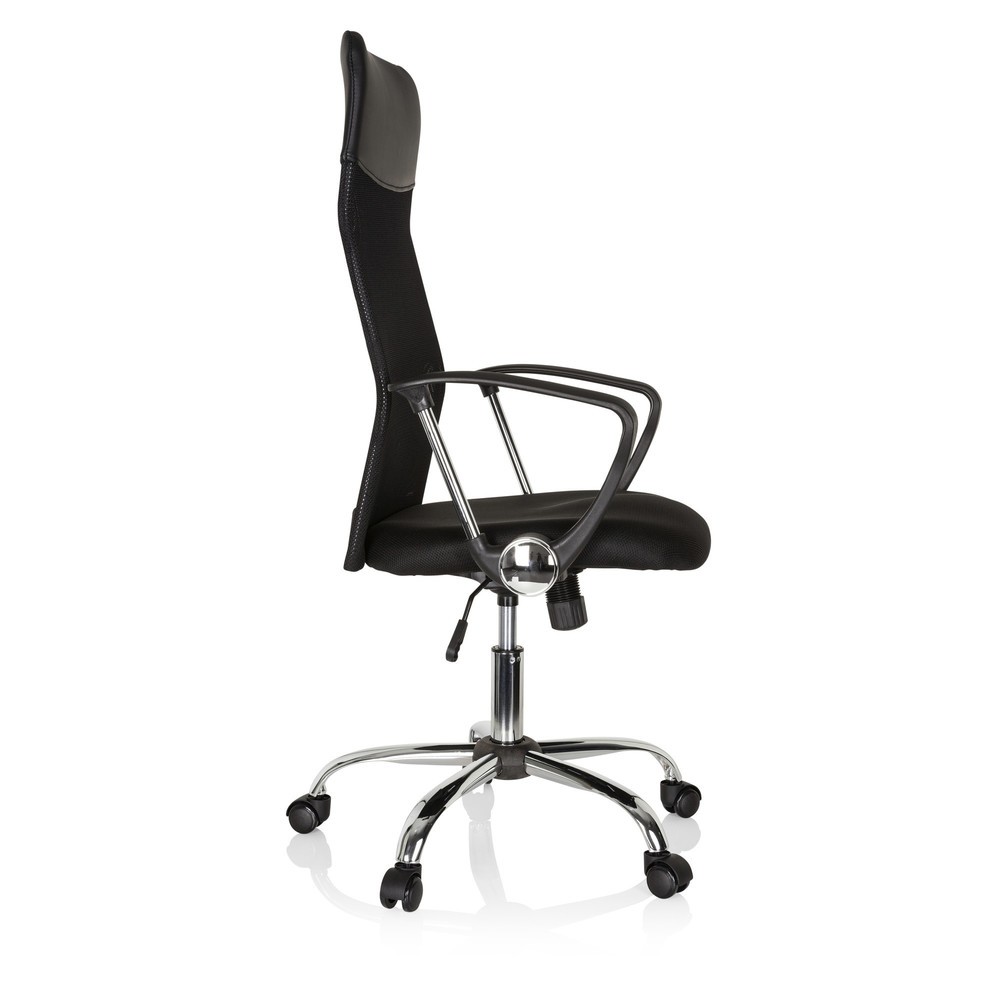 Produktabbildung Nr. 3: Siège de bureau / fauteuil de direction hjh OFFICE PURE NET, similicuir/maille, noir