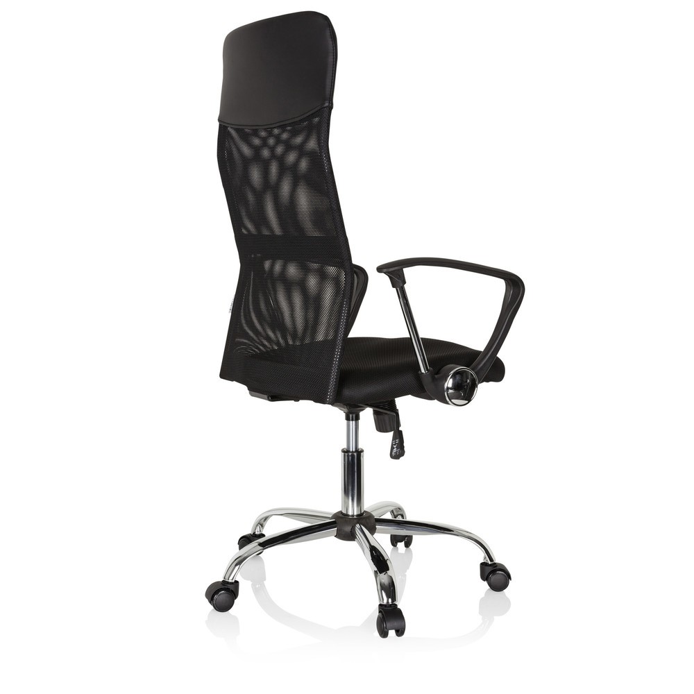 Produktabbildung Nr. 4: Siège de bureau / fauteuil de direction hjh OFFICE PURE NET, similicuir/maille, noir
