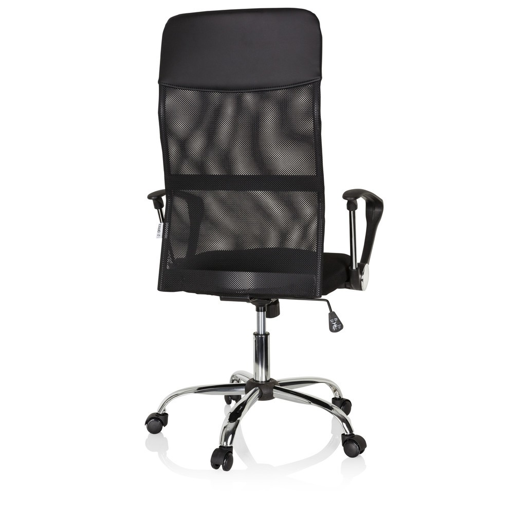 Produktabbildung Nr. 5: Siège de bureau / fauteuil de direction hjh OFFICE PURE NET, similicuir/maille, noir