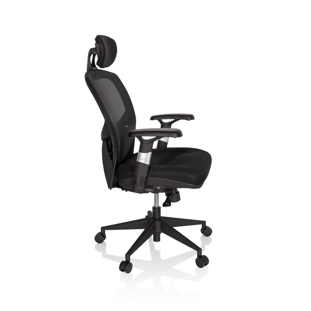 Produktabbildung Nr. 3: Siège de bureau / fauteuil de direction hjh OFFICE VENUS BASE tissu, noir