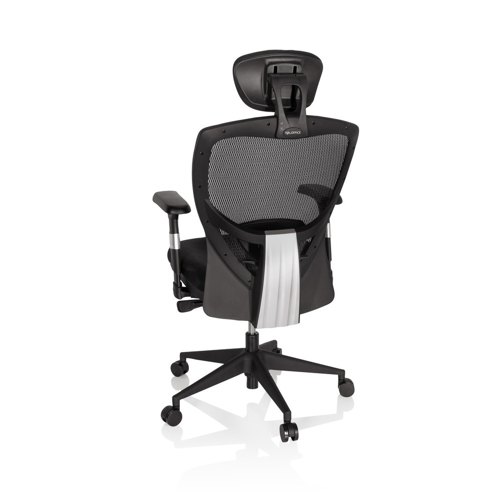 Produktabbildung Nr. 6: Siège de bureau / fauteuil de direction hjh OFFICE VENUS BASE tissu, noir