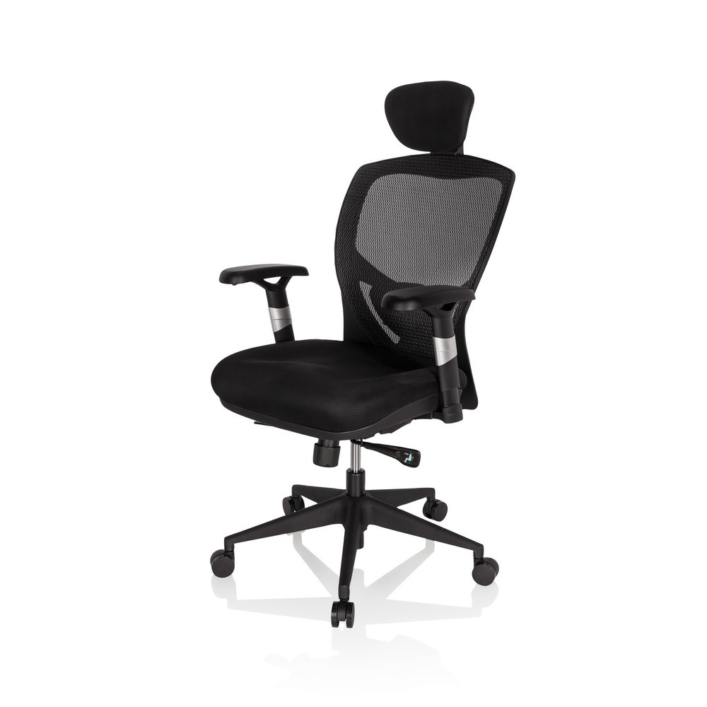 Produktabbildung Nr. 9: Siège de bureau / fauteuil de direction hjh OFFICE VENUS BASE tissu, noir