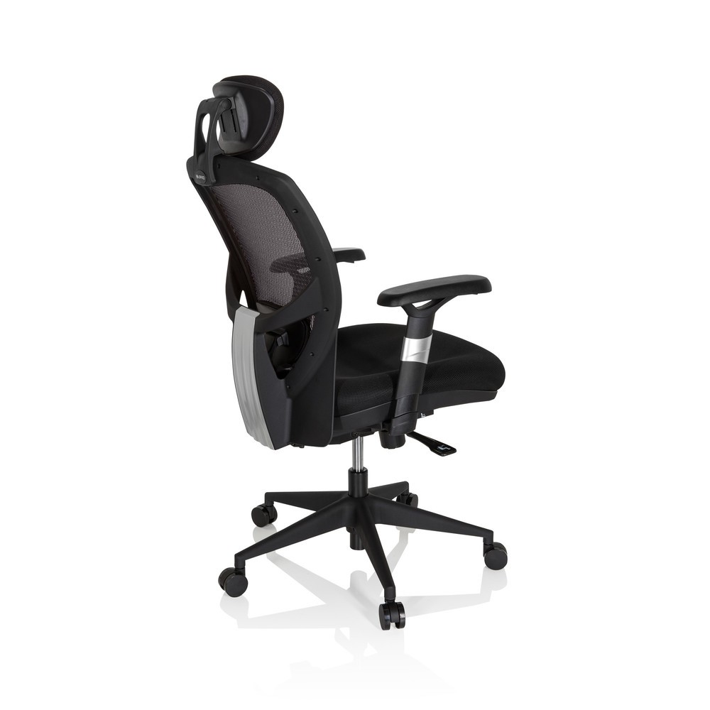 Produktabbildung Nr. 4: Siège de bureau / fauteuil de direction hjh OFFICE VENUS BASE tissu, gris/noir