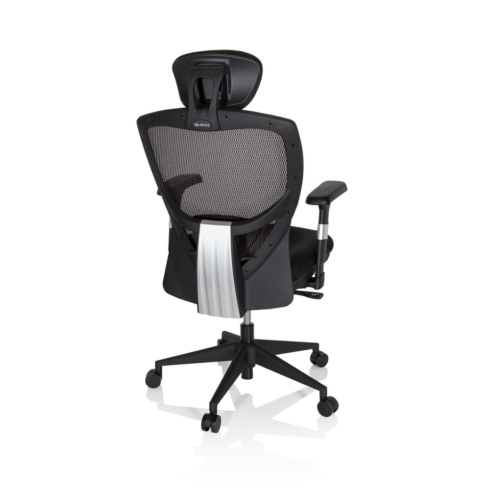 Produktabbildung Nr. 5: Siège de bureau / fauteuil de direction hjh OFFICE VENUS BASE tissu, gris/noir