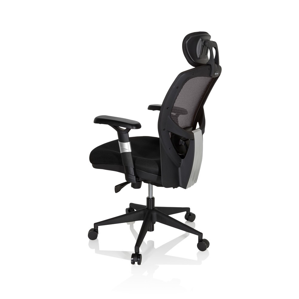 Produktabbildung Nr. 7: Siège de bureau / fauteuil de direction hjh OFFICE VENUS BASE tissu, gris/noir