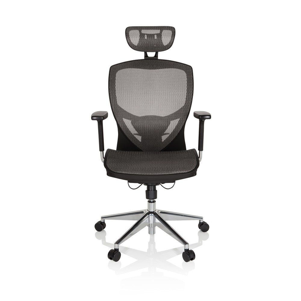 Illustration du produit: Siège de bureau / fauteuil de direction hjh OFFICE VENUS ONE gris argenté / noir