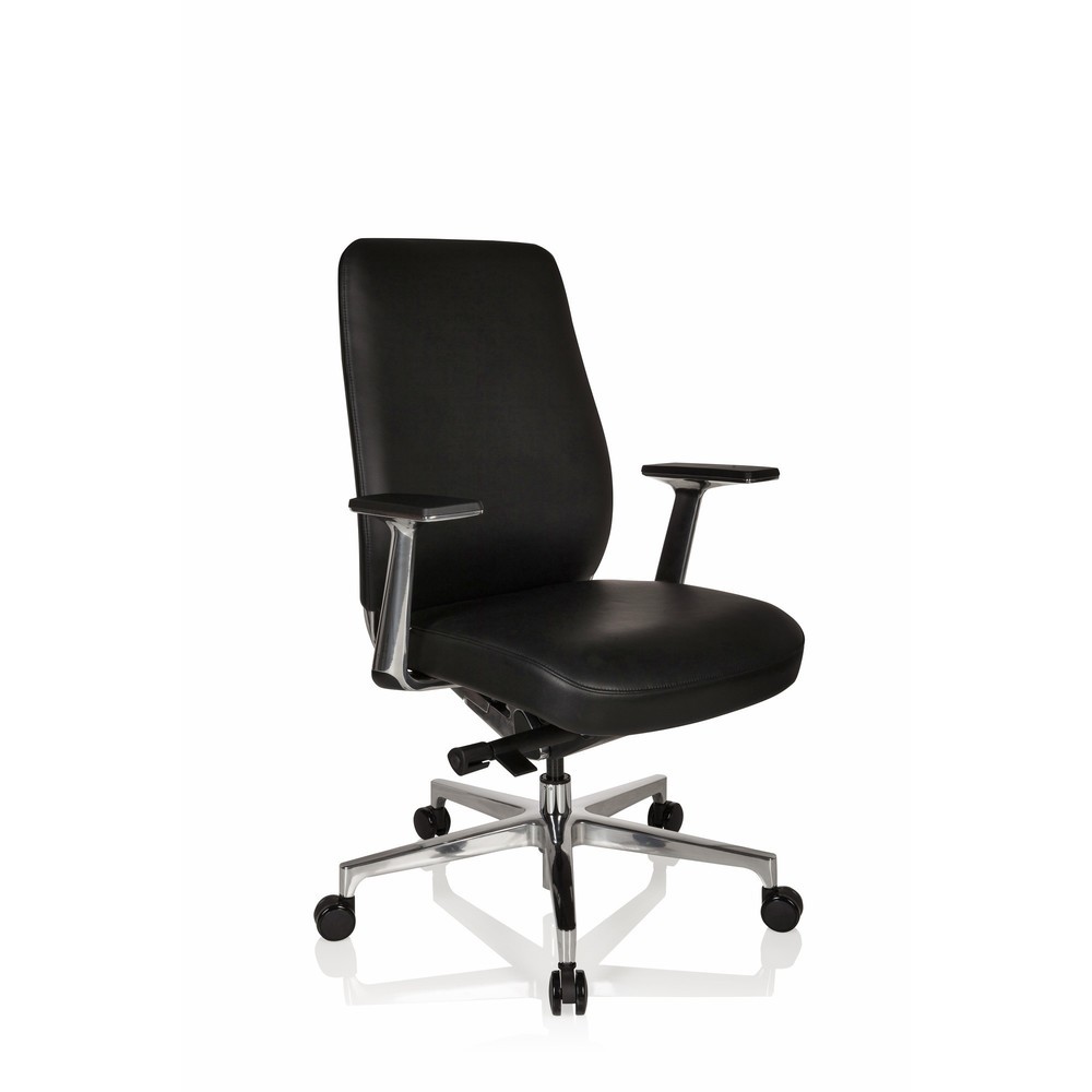 Produktabbildung Nr. 2: Siège de bureau / fauteuil de direction hjh OFFICE VERMONT cuir, noir