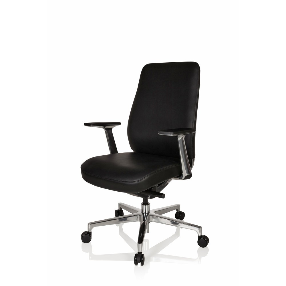 Produktabbildung Nr. 9: Siège de bureau / fauteuil de direction hjh OFFICE VERMONT cuir, noir