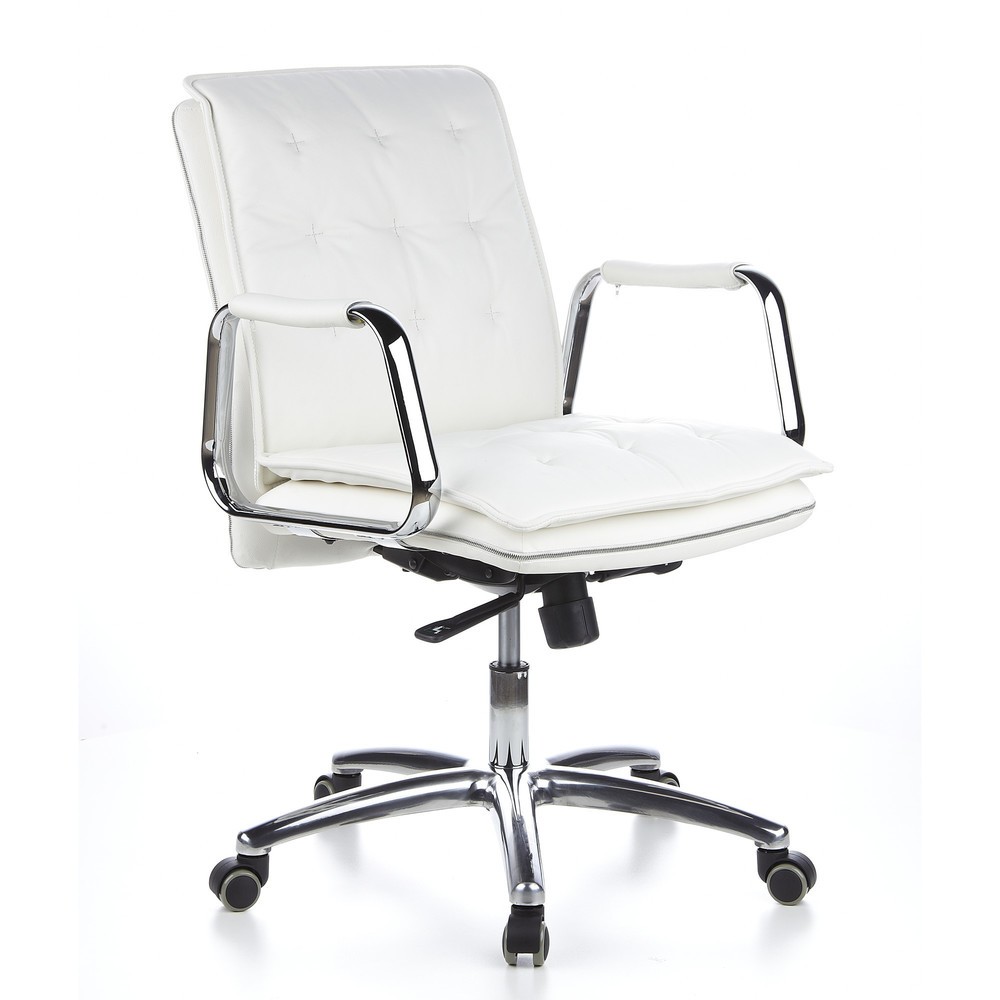 Produktabbildung Nr. 2: Siège de bureau / fauteuil de direction hjh OFFICE VILLA 10 cuir, blanc crème