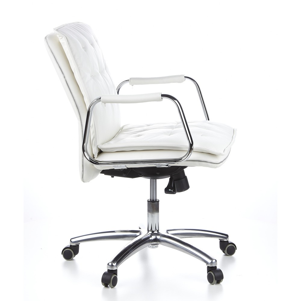 Produktabbildung Nr. 3: Siège de bureau / fauteuil de direction hjh OFFICE VILLA 10 cuir, blanc crème