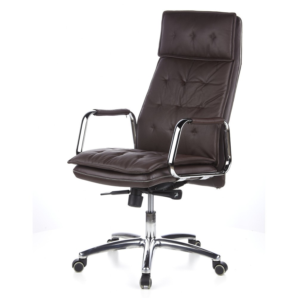 Produktabbildung Nr. 9: Siège de bureau / fauteuil de direction hjh OFFICE VILLA 20 cuir, marron