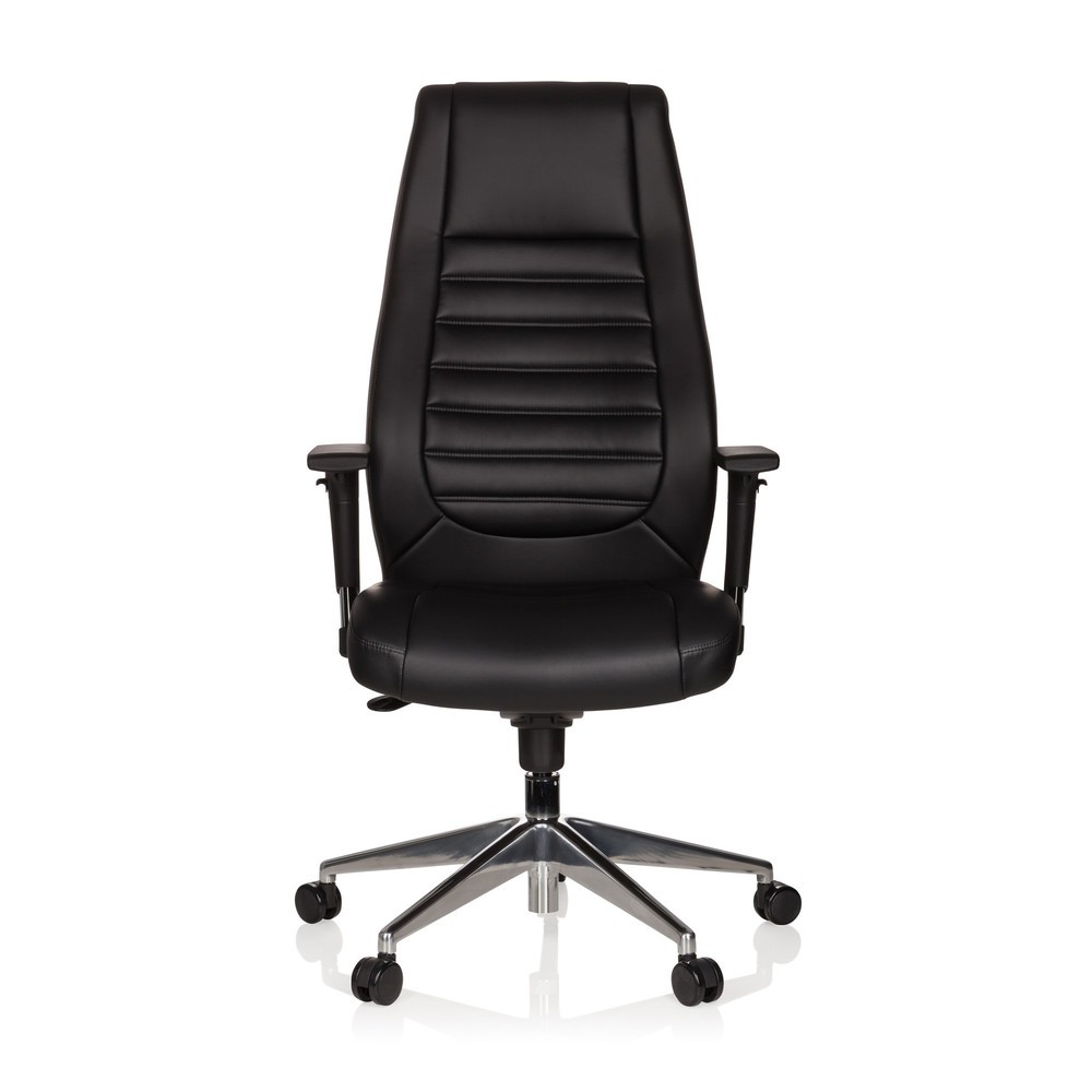 Illustration du produit: Siège de bureau / fauteuil de direction hjh OFFICE VITORO similicuir, noir
