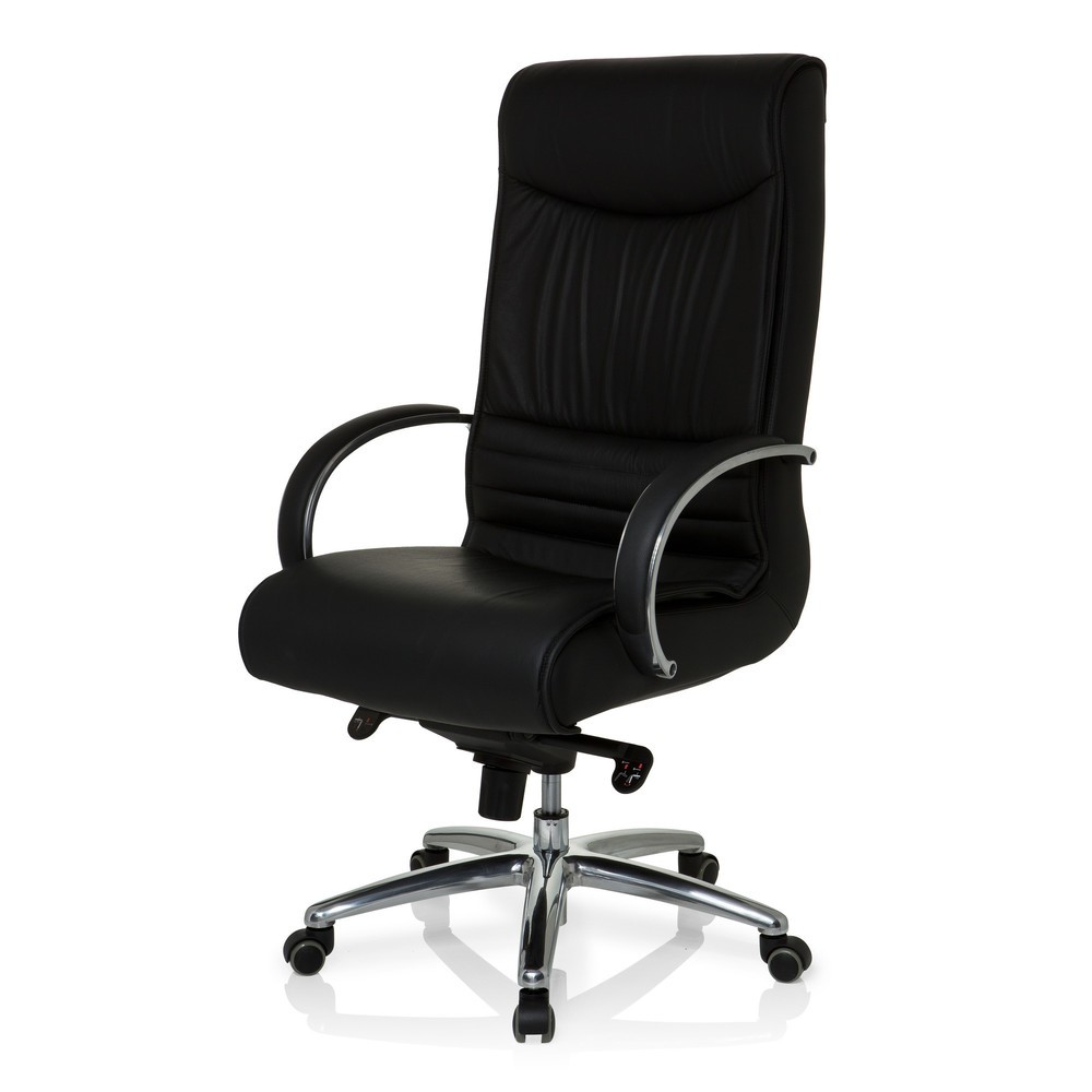 Produktabbildung Nr. 9: Siège de bureau / fauteuil de direction hjh OFFICE XXL F 400 cuir/similicuir, noir