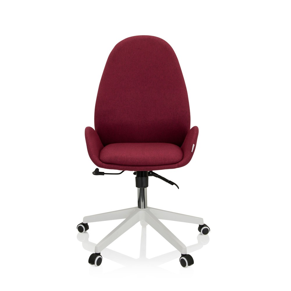 Illustration du produit: Chaise de bureau / chaise pivotante hjh OFFICE AVEA I tissu, bordeaux