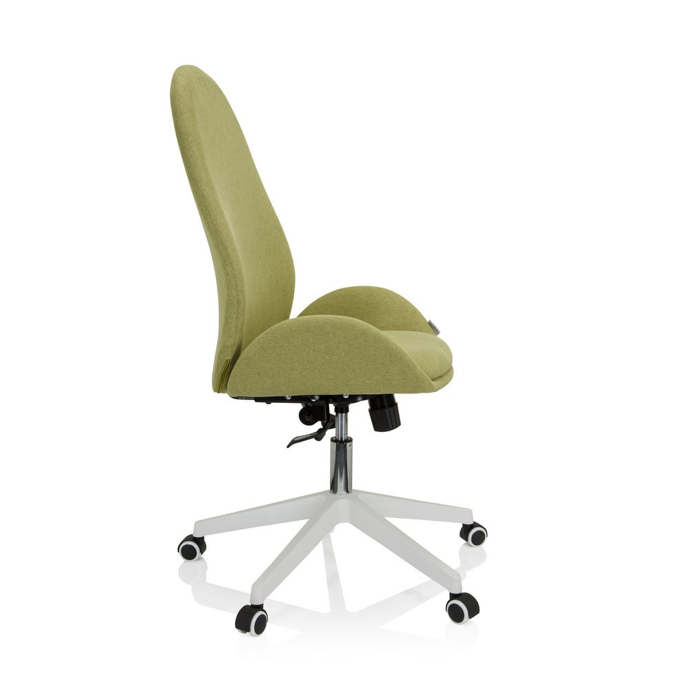 N° de l'image du produit 7 : Chaise de bureau / chaise pivotante hjh OFFICE AVEA I tissu, vert